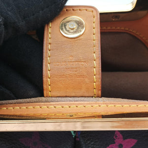 Pre-owned Louis Vuitton JUDY MM Noir Monogram Multicolor M40256 shoulderbag | stylenewstar