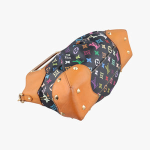 Pre-owned Louis Vuitton JUDY MM Noir Monogram Multicolor M40256 shoulderbag | stylenewstar