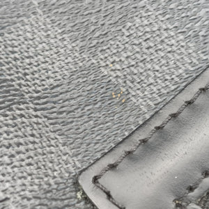 Vintage Louis Vuitton DANIEL MM Noir Damier GRAPHITE N58029 shoulderbag | stylenewstar