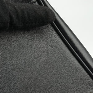 Pre-owned VERSACE Palazzo Empire Red x Blue x Black Leather shoulderbag | stylenewstar