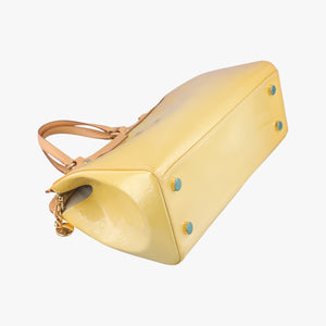 Pre-owned Louis Vuitton Bréa MM Dunne Vernis M90180 shoulderbag | stylenewstar