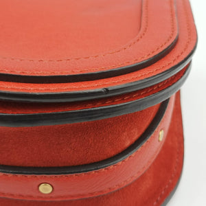 Pre-owned Chloe Bracelet Nile Orange Leather shoulderbag | stylenewstar