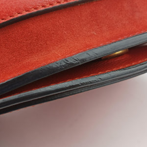 Pre-owned Chloe Bracelet Nile Orange Leather shoulderbag | stylenewstar