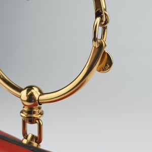 Pre-owned Chloe Bracelet Nile Orange Leather shoulderbag | stylenewstar