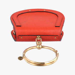 Pre-owned Chloe Bracelet Nile Orange Leather shoulderbag | stylenewstar