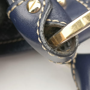 Secondhand Fendi Zucca Print Blue Canvas 8BH186 handbag | stylenewstar