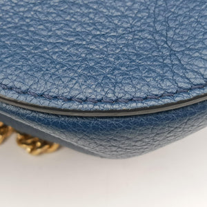 Pre-owned Chloe DREW Navy Leather shoulderbag | stylenewstar