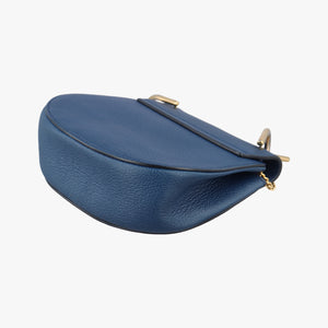 Pre-owned Chloe DREW Navy Leather shoulderbag | stylenewstar