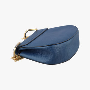 Pre-owned Chloe DREW Navy Leather shoulderbag | stylenewstar