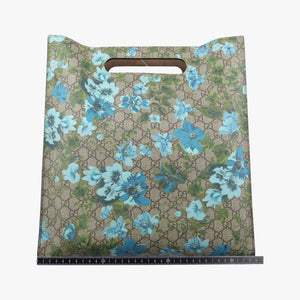 Secondhand Gucci GG Supreme Linea C Blooms GucciGhost Beige x Multicolour PVC coated canvas 414476 shoulderbag | stylenewstar