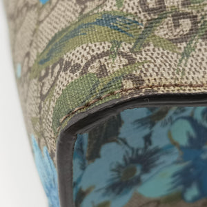 Secondhand Gucci GG Supreme Linea C Blooms GucciGhost Beige x Multicolour PVC coated canvas 414476 shoulderbag | stylenewstar