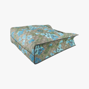 Secondhand Gucci GG Supreme Linea C Blooms GucciGhost Beige x Multicolour PVC coated canvas 414476 shoulderbag | stylenewstar