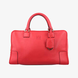Secondhand Loewe Amazona Red Leather handbag | stylenewstar