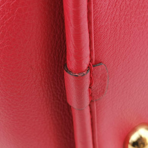 Secondhand Loewe Amazona Red Leather handbag | stylenewstar