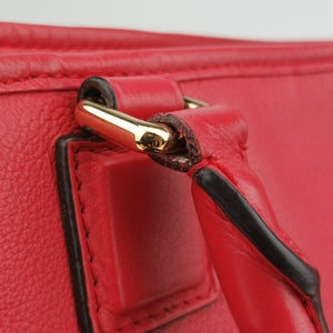Secondhand Loewe Amazona Red Leather handbag | stylenewstar