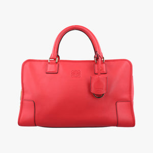 Secondhand Loewe Amazona Red Leather handbag | stylenewstar