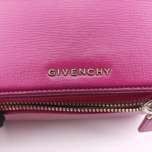 Pre-owned Givenchy Pandora Rose Leather shoulderbag | stylenewstar