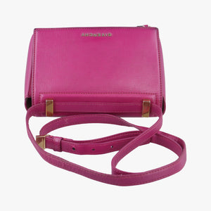 Pre-owned Givenchy Pandora Rose Leather shoulderbag | stylenewstar