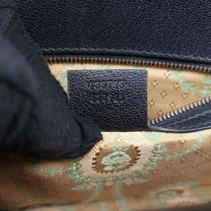 Pre-owned Gucci Ottilia Black×Multicolour Leather×snakeskin 488715 shoulderbag | stylenewstar