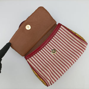 Pre-owned Dolce & Gabbana SICILY Multicolour Snakeskin × Fur × Canvas shoulderbag | stylenewstar