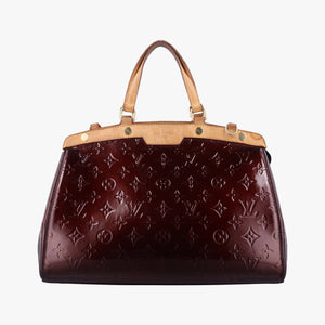 Pre-owned Louis Vuitton Brea MM Amarante Vernis M91619 shoulderbag | stylenewstar