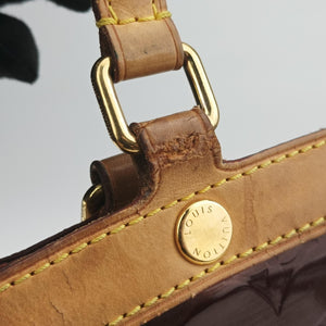 Pre-owned Louis Vuitton Brea MM Amarante Vernis M91619 shoulderbag | stylenewstar