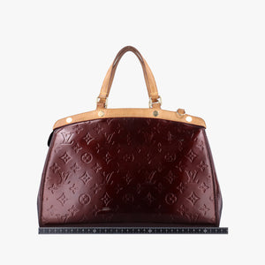 Pre-owned Louis Vuitton Brea MM Amarante Vernis M91619 shoulderbag | stylenewstar