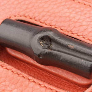 Vintage Gucci Bamboo Daily Orange Leather 370830 shoulderbag | stylenewstar