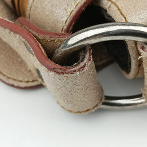 Pre-owned Christian Dior Gaucho Golden Leather handbag | stylenewstar