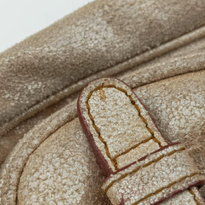 Pre-owned Christian Dior Gaucho Golden Leather handbag | stylenewstar