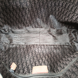 Pre-owned Christian Dior Gaucho Golden Leather handbag | stylenewstar