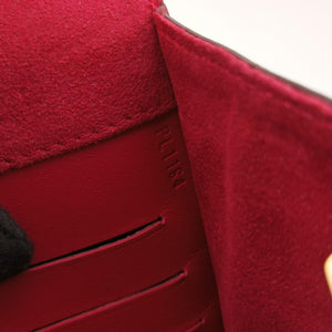 Secondhand Louis Vuitton Pochette Louise GM Red leather M94647 shoulderbag | stylenewstar