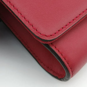 Secondhand Louis Vuitton Pochette Louise GM Red leather M94647 shoulderbag | stylenewstar