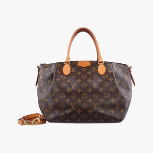 Pre-owned Louis Vuitton TURENNE MM Brown Monogram Canvas M48814 shoulderbag | stylenewstar