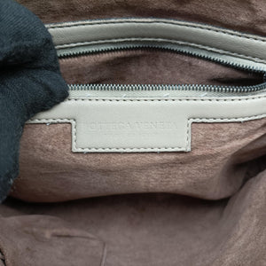 Pre-owned Bottega Veneta Nodini Beige lambskin shoulderbag | stylenewstar