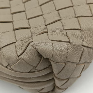 Pre-owned Bottega Veneta Nodini Beige lambskin shoulderbag | stylenewstar