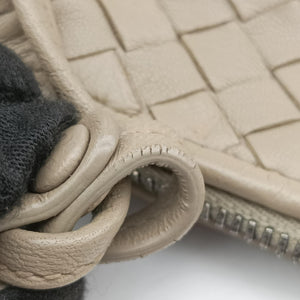 Pre-owned Bottega Veneta Nodini Beige lambskin shoulderbag | stylenewstar