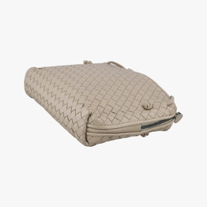 Pre-owned Bottega Veneta Nodini Beige lambskin shoulderbag | stylenewstar