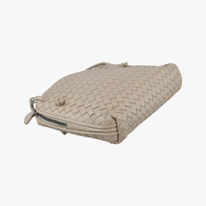 Pre-owned Bottega Veneta Nodini Beige lambskin shoulderbag | stylenewstar