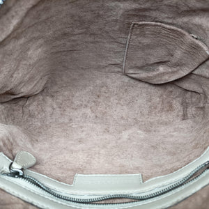 Pre-owned Bottega Veneta Nodini Beige lambskin shoulderbag | stylenewstar