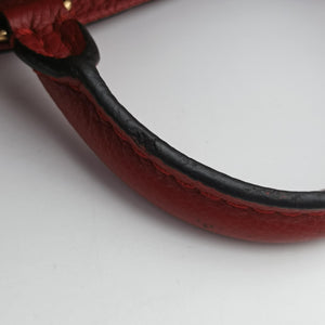 Pre-owned Louis Vuitton Montaigne Nano Cerise Monogram Empreinte M50865 shoulderbag | stylenewstar