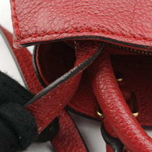 Pre-owned Louis Vuitton Montaigne Nano Cerise Monogram Empreinte M50865 shoulderbag | stylenewstar