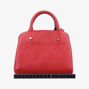 Pre-owned Louis Vuitton Montaigne Nano Cerise Monogram Empreinte M50865 shoulderbag | stylenewstar