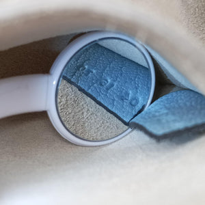 Pre-owned Chloe DREW Blue Leather shoulderbag | stylenewstar