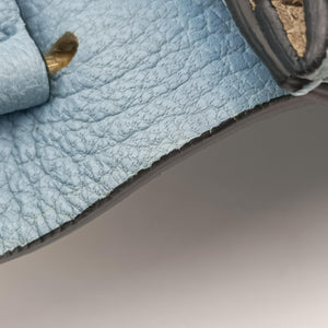 Pre-owned Chloe DREW Blue Leather shoulderbag | stylenewstar