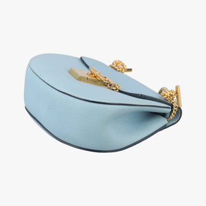 Pre-owned Chloe DREW Blue Leather shoulderbag | stylenewstar