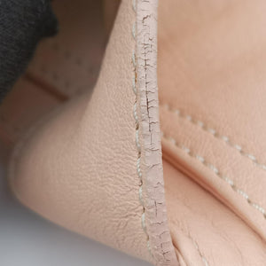 Pre-owned Fendi Mamma Baguette Pink Leather 8BR463 clutchbag | stylenewstar