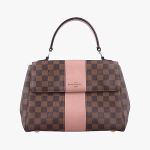 Pre-owned Louis Vuitton Bond Street EBENE×Magnolia Damier Canvas×Taurillon leather N64417 shoulderbag | stylenewstar