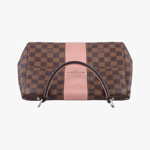 Pre-owned Louis Vuitton Bond Street EBENE×Magnolia Damier Canvas×Taurillon leather N64417 shoulderbag | stylenewstar