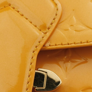 Pre-owned Louis Vuitton Bellflower PM Yellow Vernis M91731 shoulderbag | stylenewstar